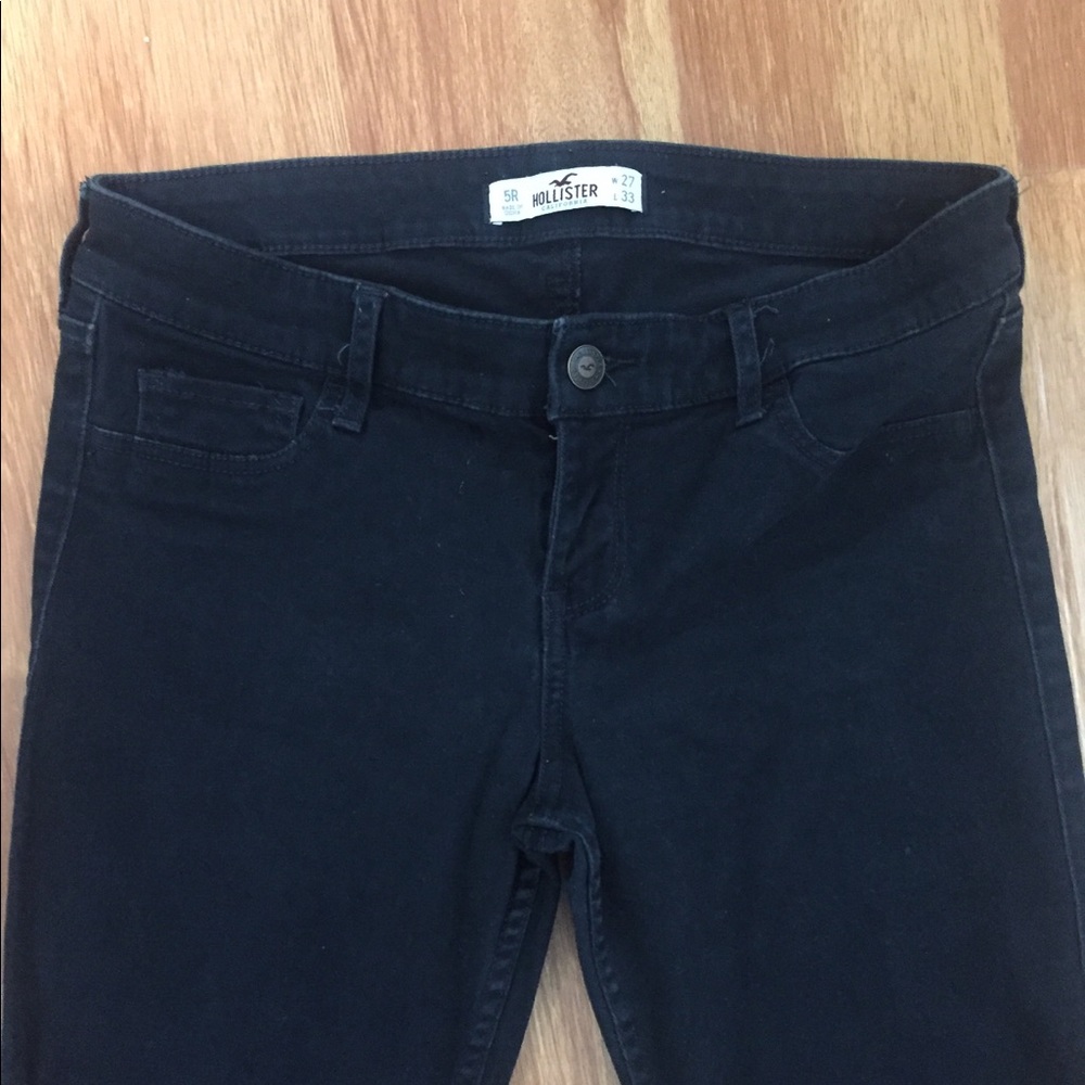 Hollister navy blue jeans pants